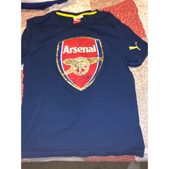 puma t shirt arsenal